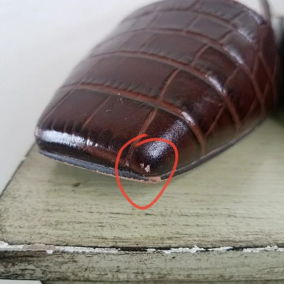 Tuckernuck Croc Embossed Hollis Slingback Flats - Picture 10 of 10